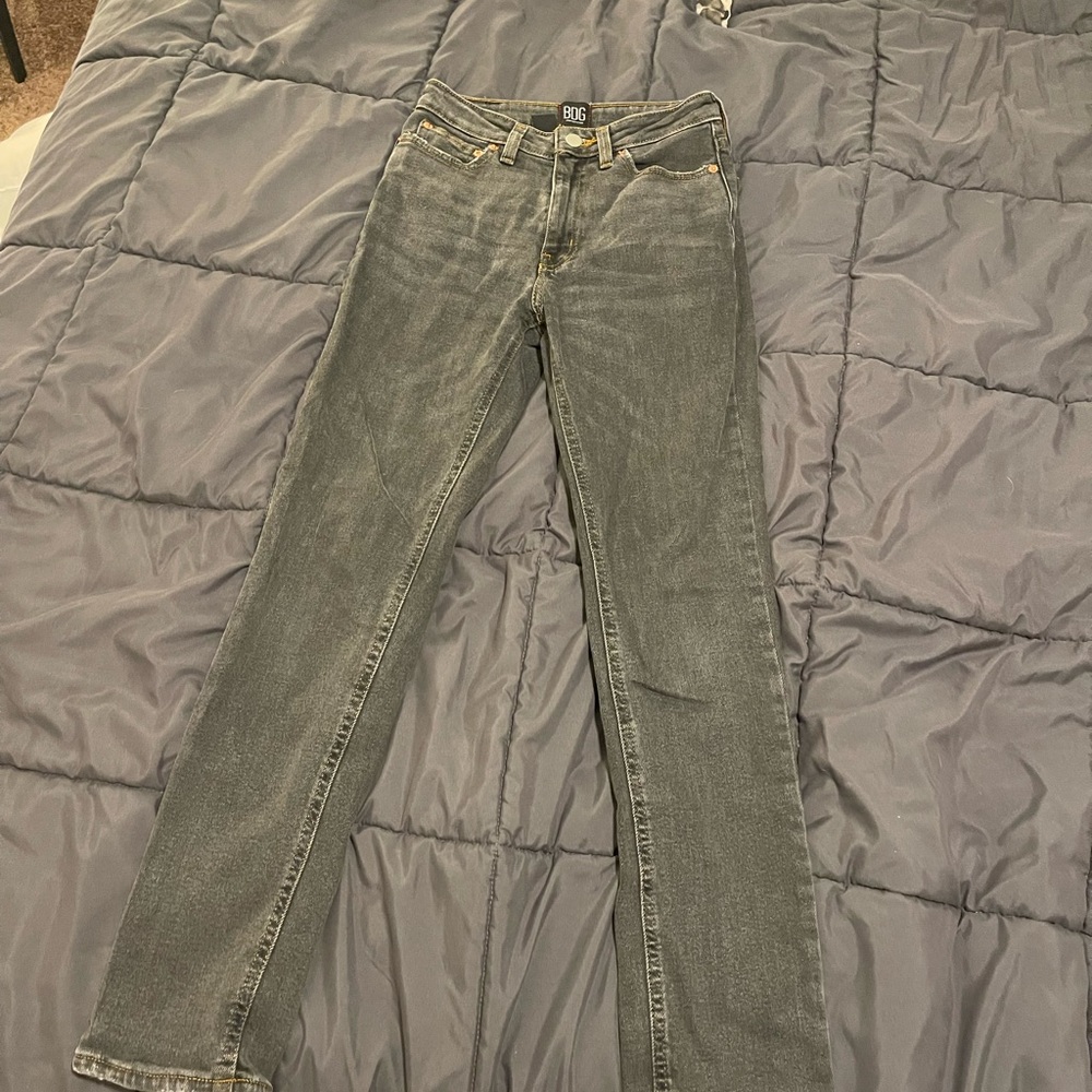 Women's Dark Wash Girlfriend High-Rise Jeans
